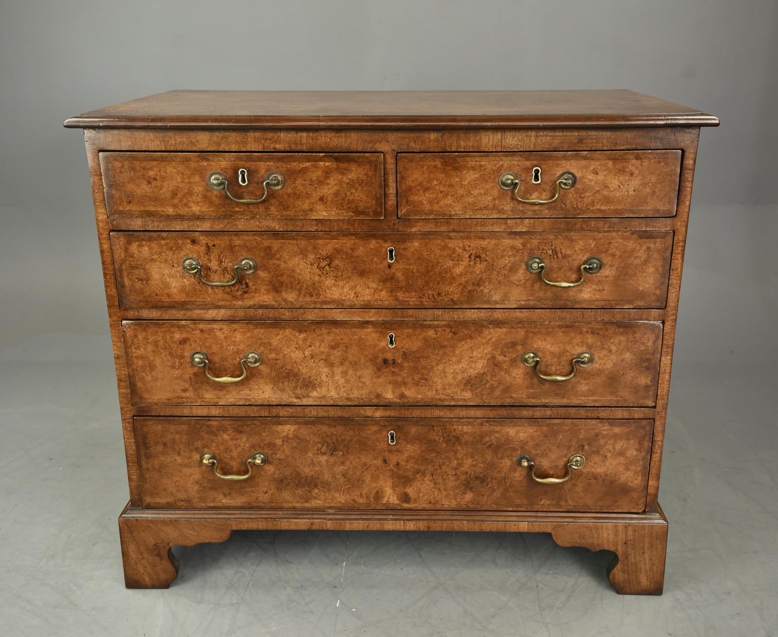Georgian Walnut Chest of Drawers (1 of 6) Georgian Walnut Chest of Drawers (1 of 6)