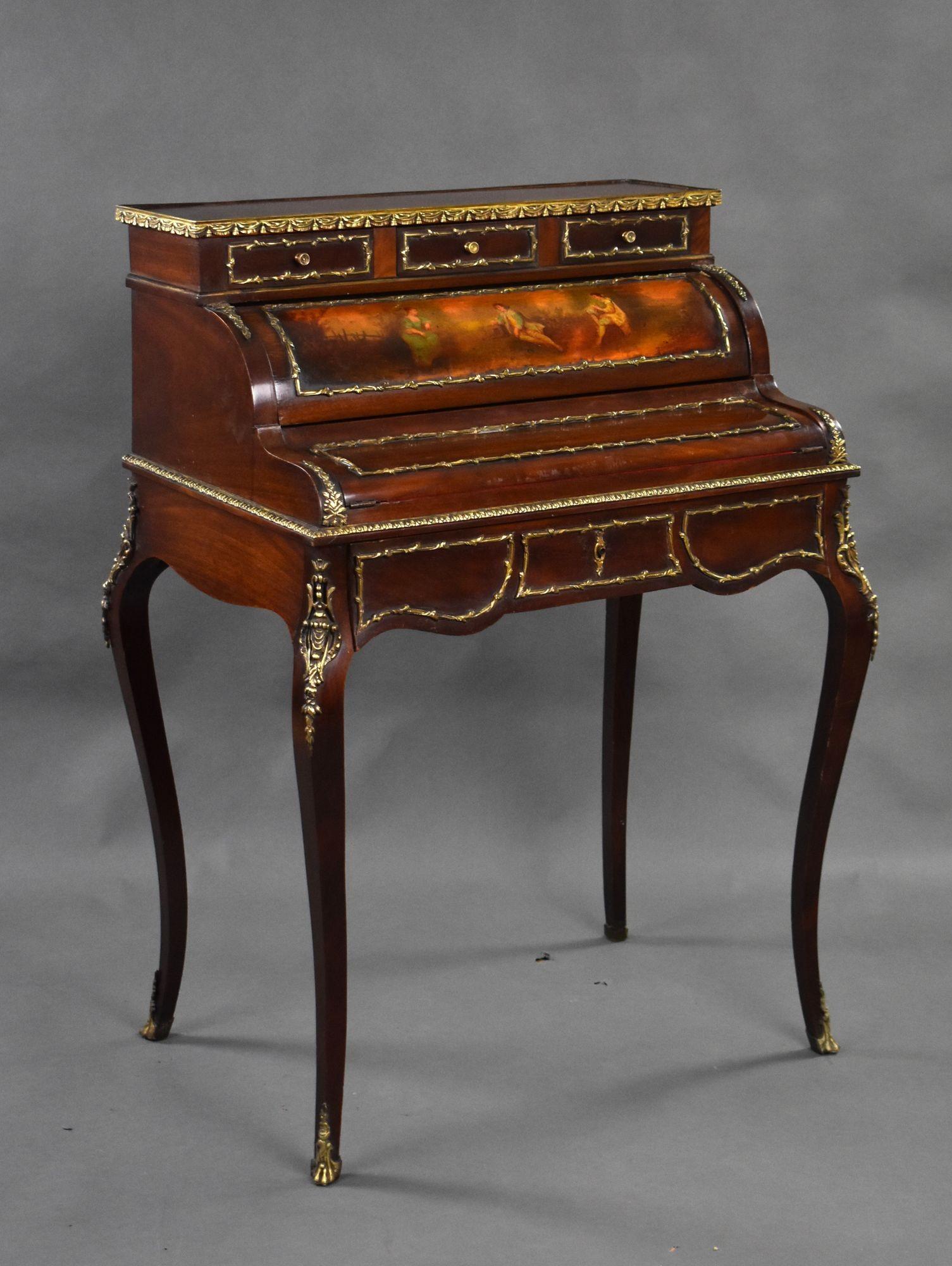 Antique French Style Writing Table by S & H Jewell (1 of 13)