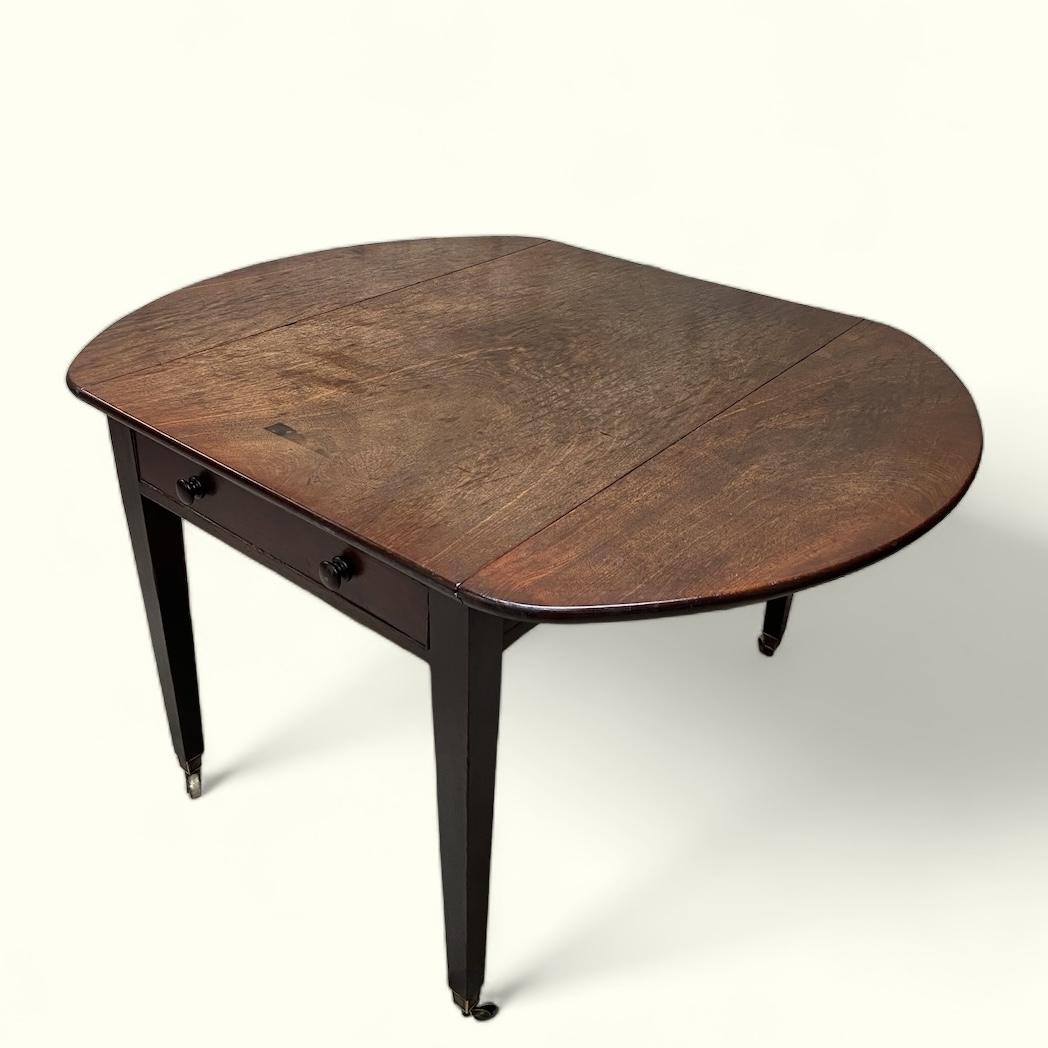 Antique Georgian Mahogany Kitchen Table / Circa 1800 (1 of 15)