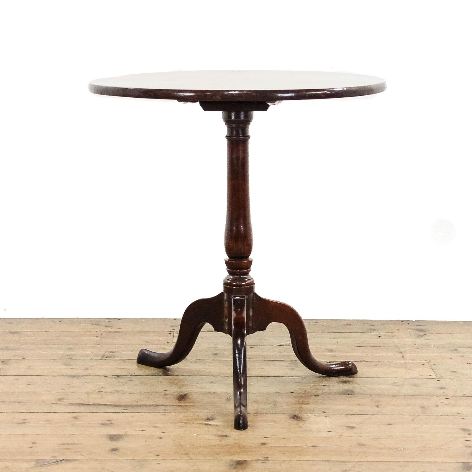 Antique 19th Century Mahogany Tilt Top Table (1 of 9) Antique 19th Century Mahogany Tilt Top Table (1 of 9)