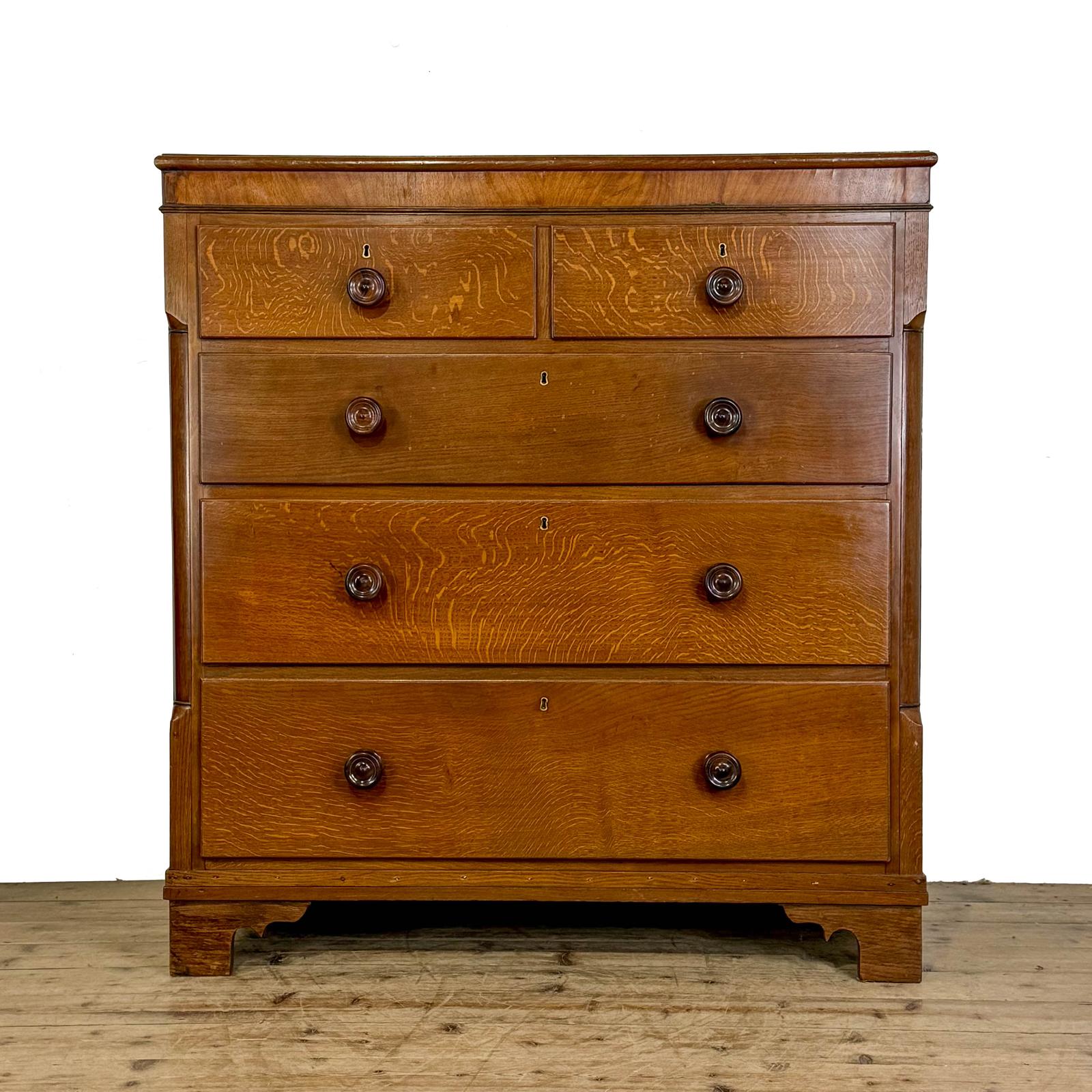 Antique 19th Century Oak Chest of Drawers (1 of 8) Antique 19th Century Oak Chest of Drawers (1 of 8)