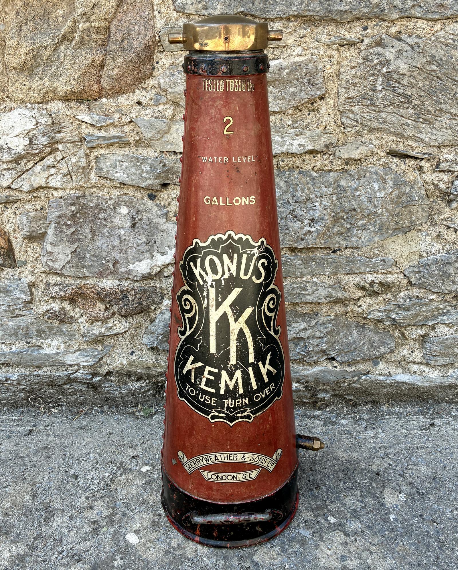 Antique Merryweather Fire Extinguisher (1 of 9) Antique Merryweather Fire Extinguisher (1 of 9)