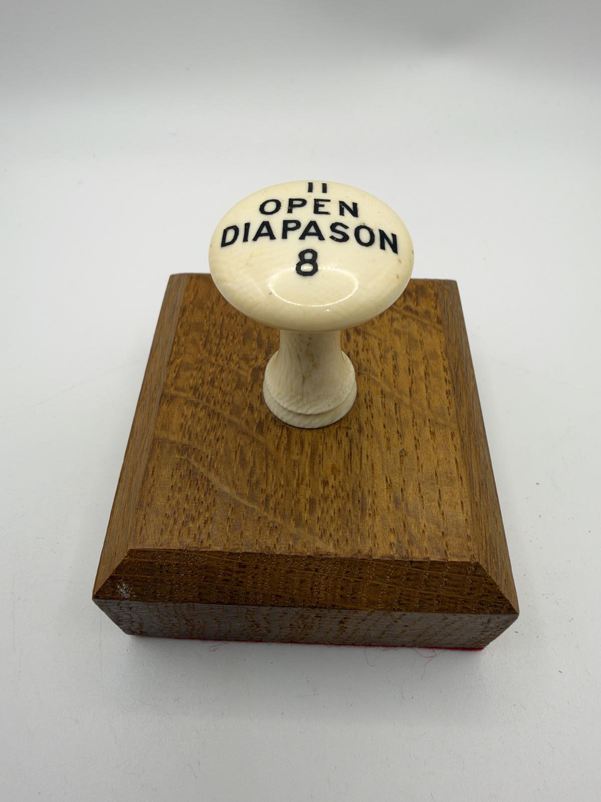 Organ Stop Paperweight (1 of 4) Organ Stop Paperweight (1 of 4)
