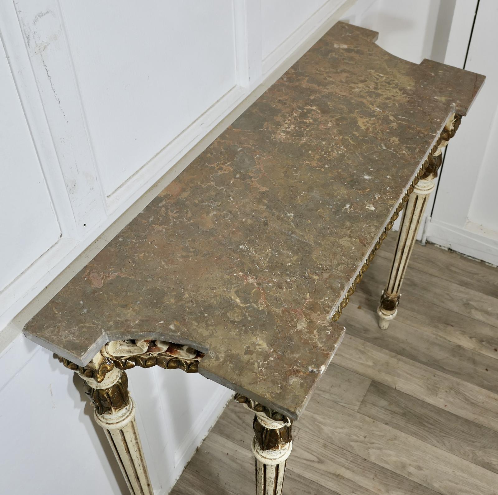 Carved & Painted French Style Console / Hall Table (1 of 6) Carved & Painted French Style Console / Hall Table (1 of 6)