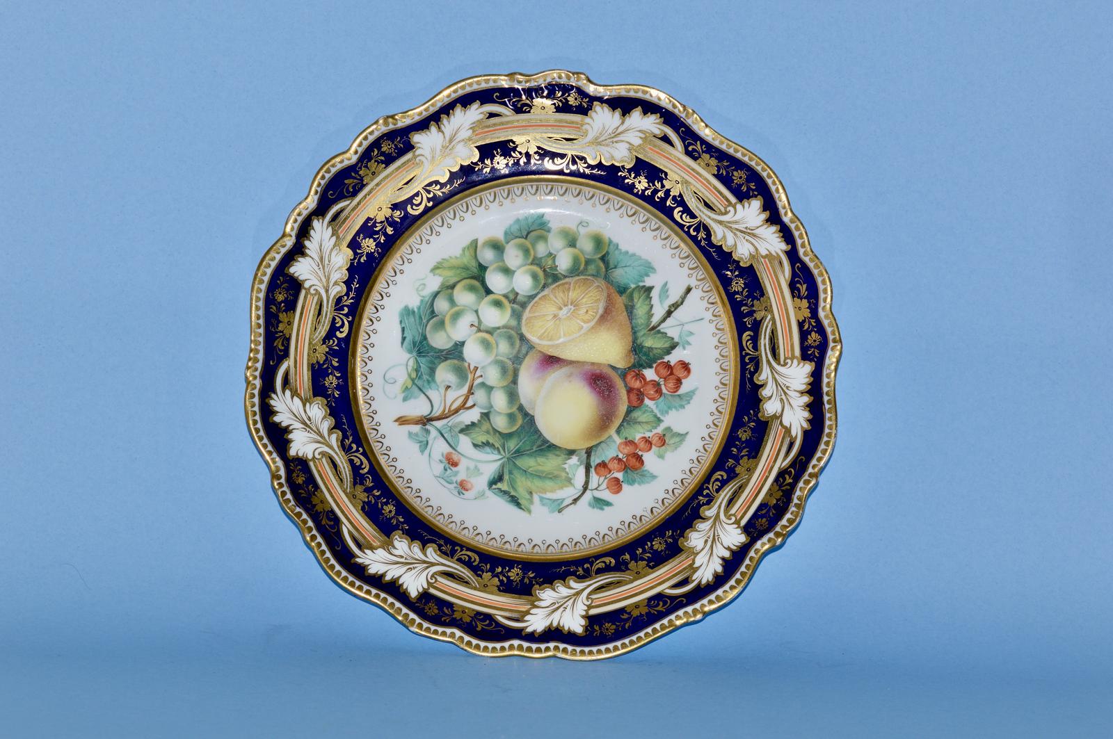 19th Century John Ridgway Plate C1850 (1 of 4)