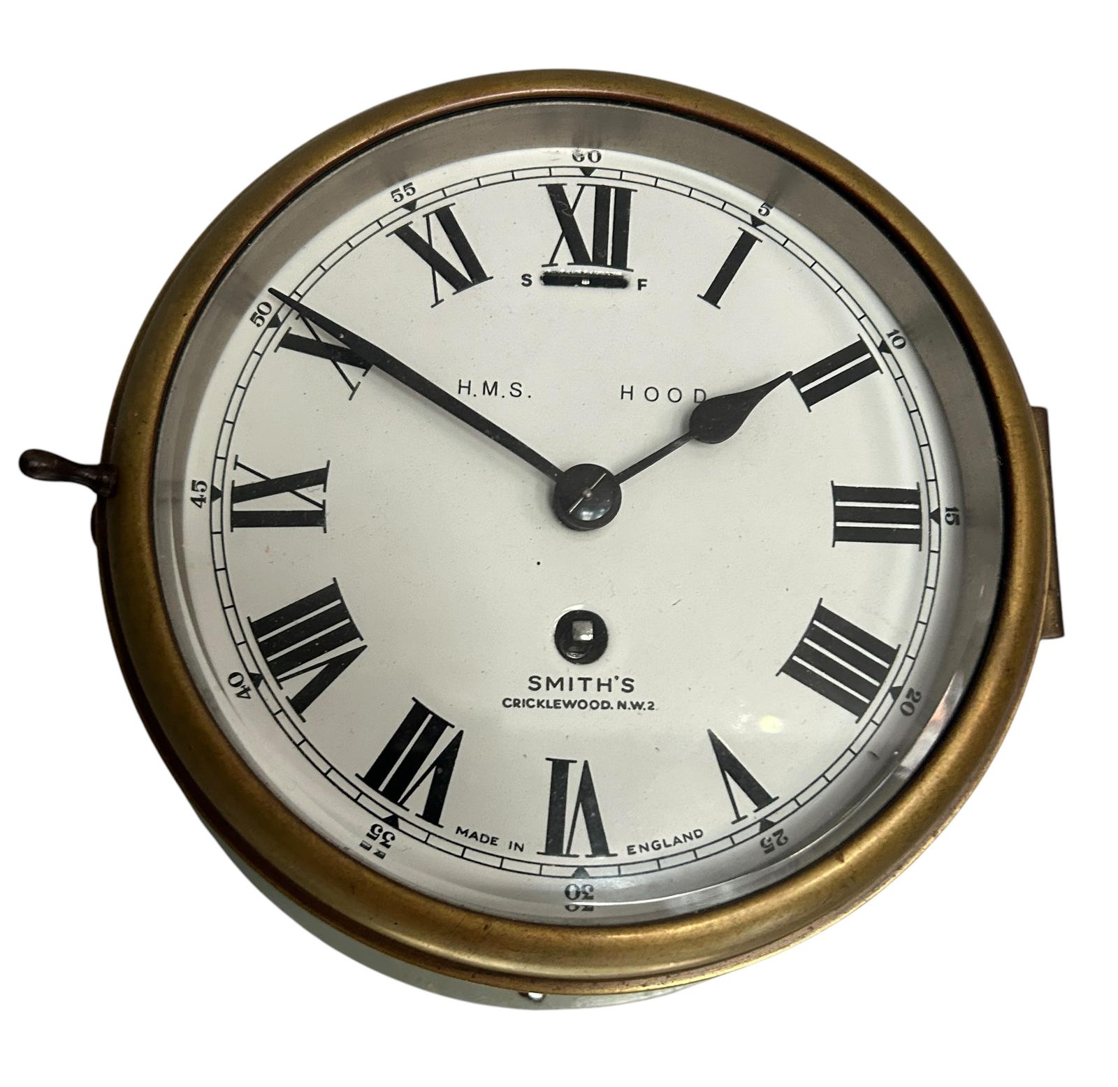 Fabulous Smiths Bulkhead Nautical/military Clock – Ca1920 (1 of 8)