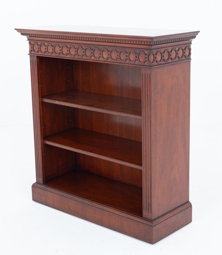 Georgian Style Mahogany Open Bookcase c.1920 (1 of 5)
