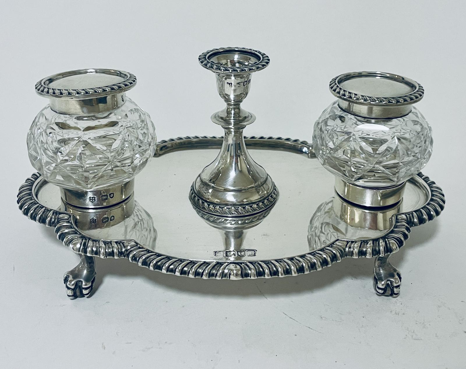 Victorian Silver Desk Stand (1 of 20)