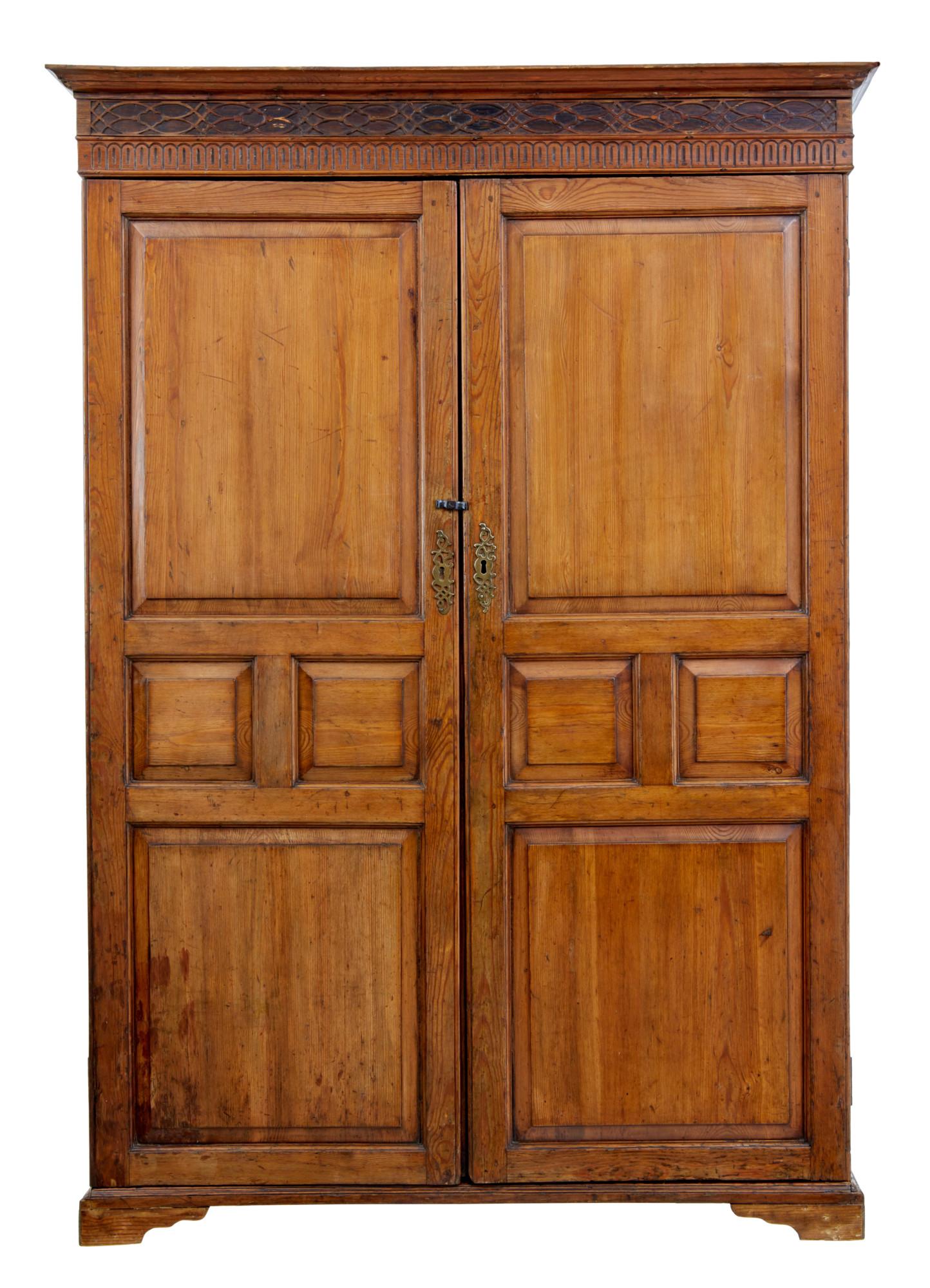 19th Century English William IV Pine House Keepers Cupboard (1 of 6)