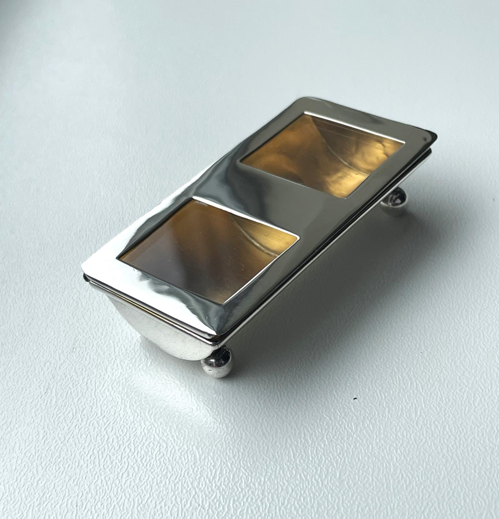 An Edwardian Silver Double Stamp Box (1 of 7) An Edwardian Silver Double Stamp Box (1 of 7)