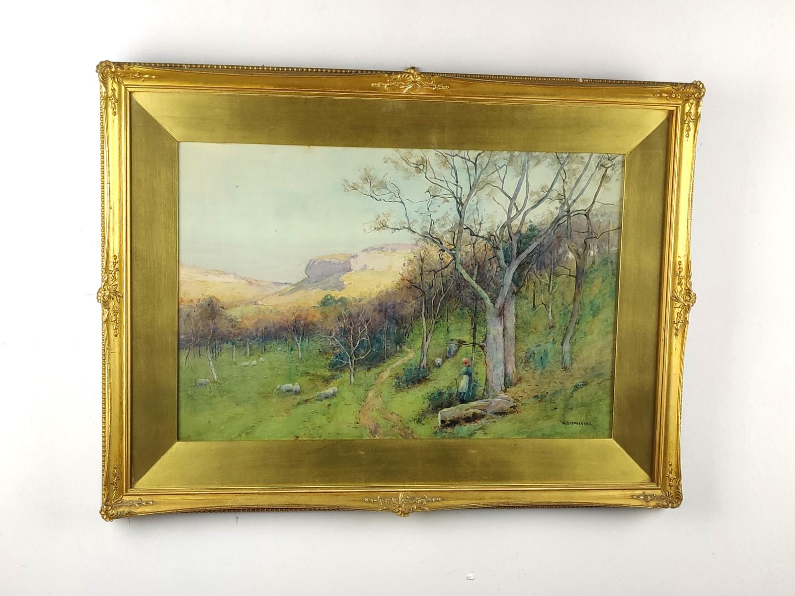 Antique Watercolour - Welsh School (1 of 10)