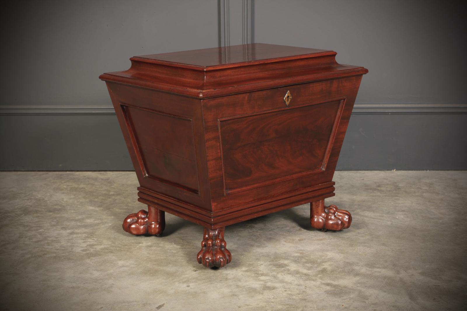 William IV Mahogany Sarcophagus Box (1 of 1)