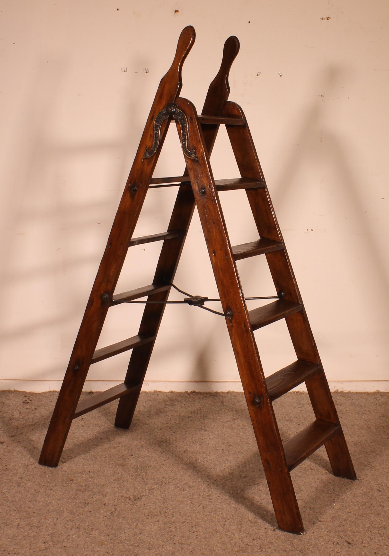 19th Century Library Ladder (1 of 9)