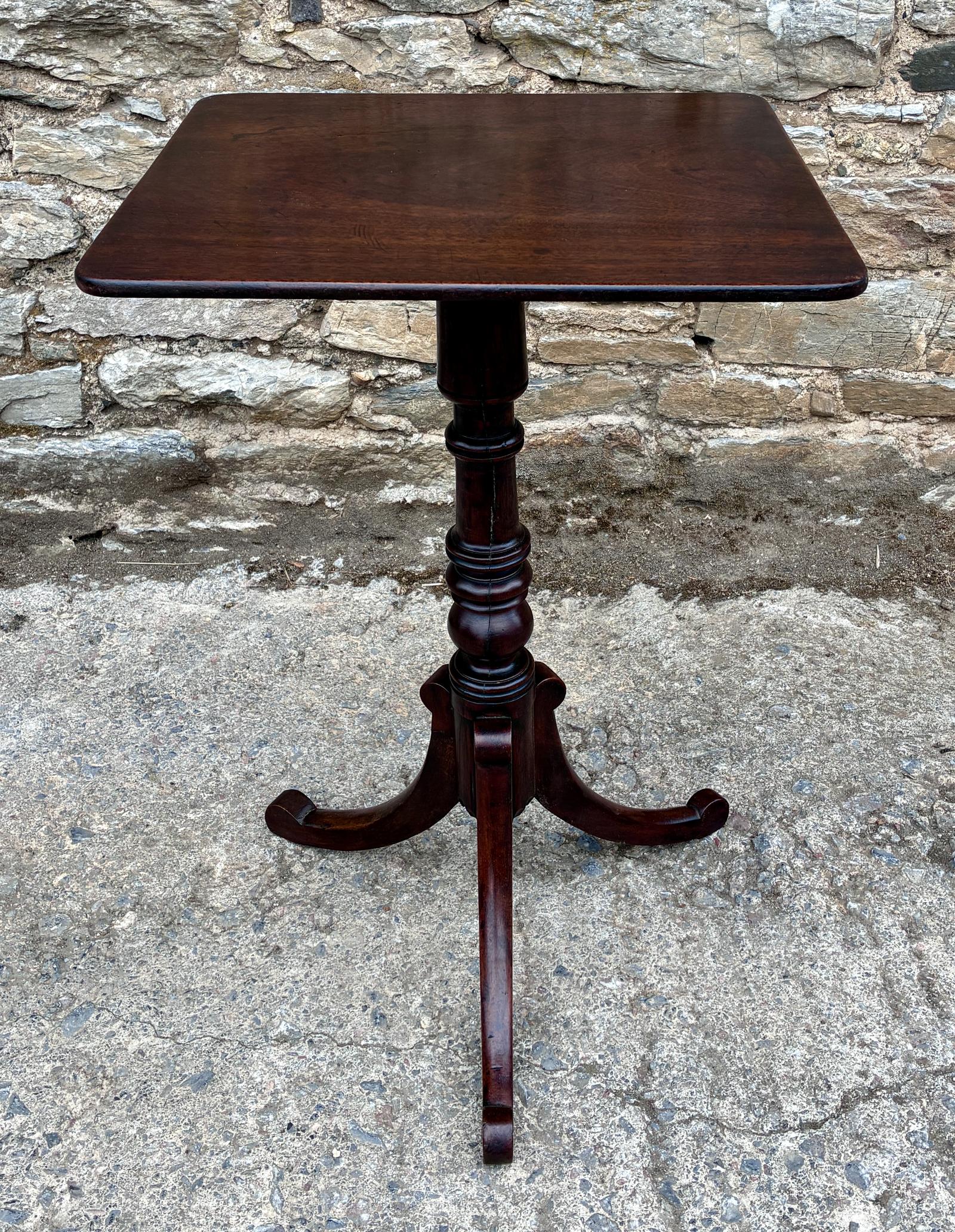 Regency Mahogany Tilt Top Wine Table (1 of 14) Regency Mahogany Tilt Top Wine Table (1 of 14)