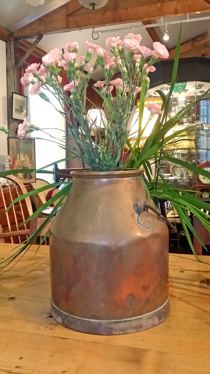 Decorative Copper Milk Pails (1 of 4) Decorative Copper Milk Pails (1 of 4)
