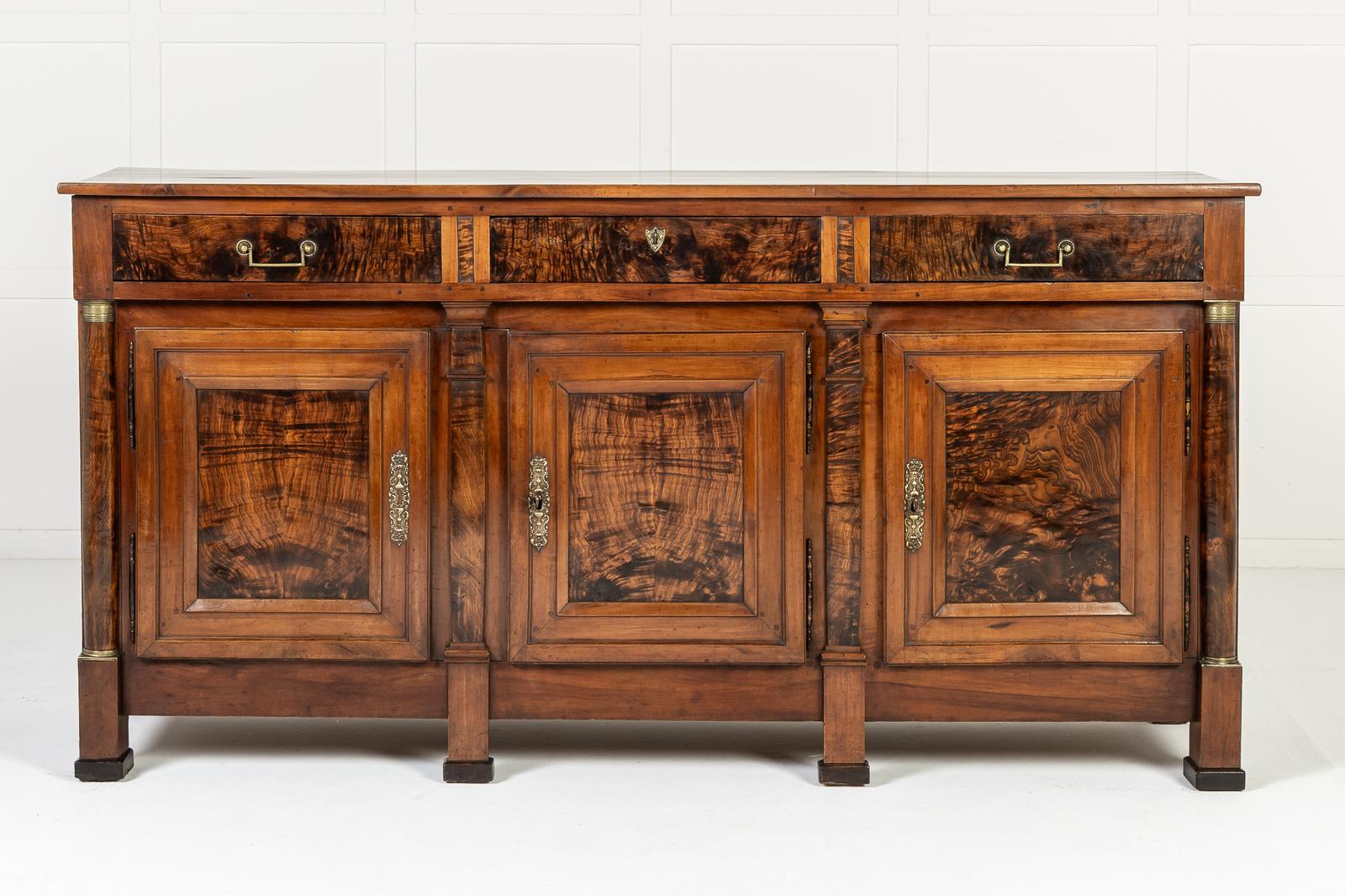 18th Century French Cherrywood & Burr Ash Enfilade (1 of 15) 18th Century French Cherrywood & Burr Ash Enfilade (1 of 15)