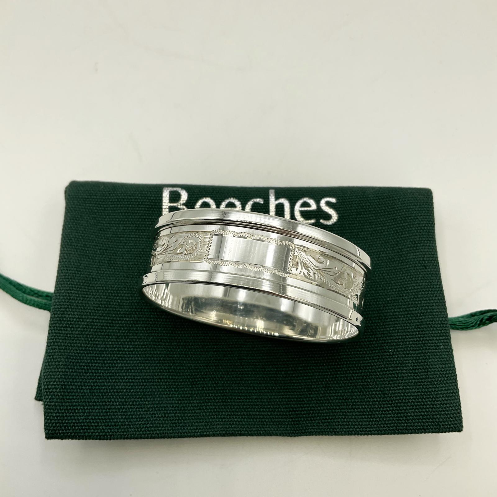 Vintage 1970s Sterling Silver Napkin Ring (1 of 10) Vintage 1970s Sterling Silver Napkin Ring (1 of 10)