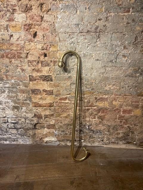 1920s Large Brass Door Handle (1 of 3)