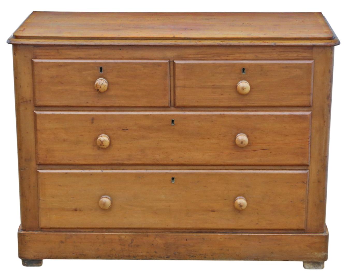 Antique Victorian 19th Century Pine Chest of Drawers – Quality (1 of 8) Antique Victorian 19th Century Pine Chest of Drawers – Quality (1 of 8)