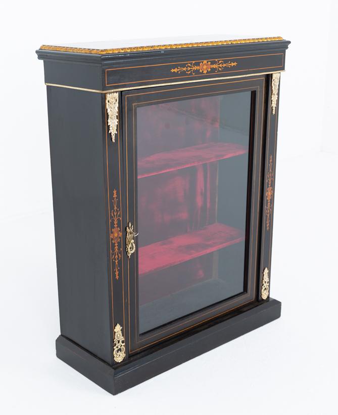 Ebonised Pier Cabinet (1 of 9) Ebonised Pier Cabinet (1 of 9)