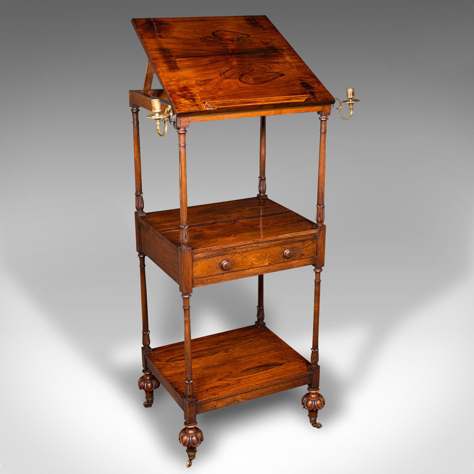 Antique 3 Tier Music Stand, English, Whatnot, Articulated Lectern - Regency c.1820 (1 of 12) Antique 3 Tier Music Stand, English, Whatnot, Articulated Lectern - Regency c.1820 (1 of 12)