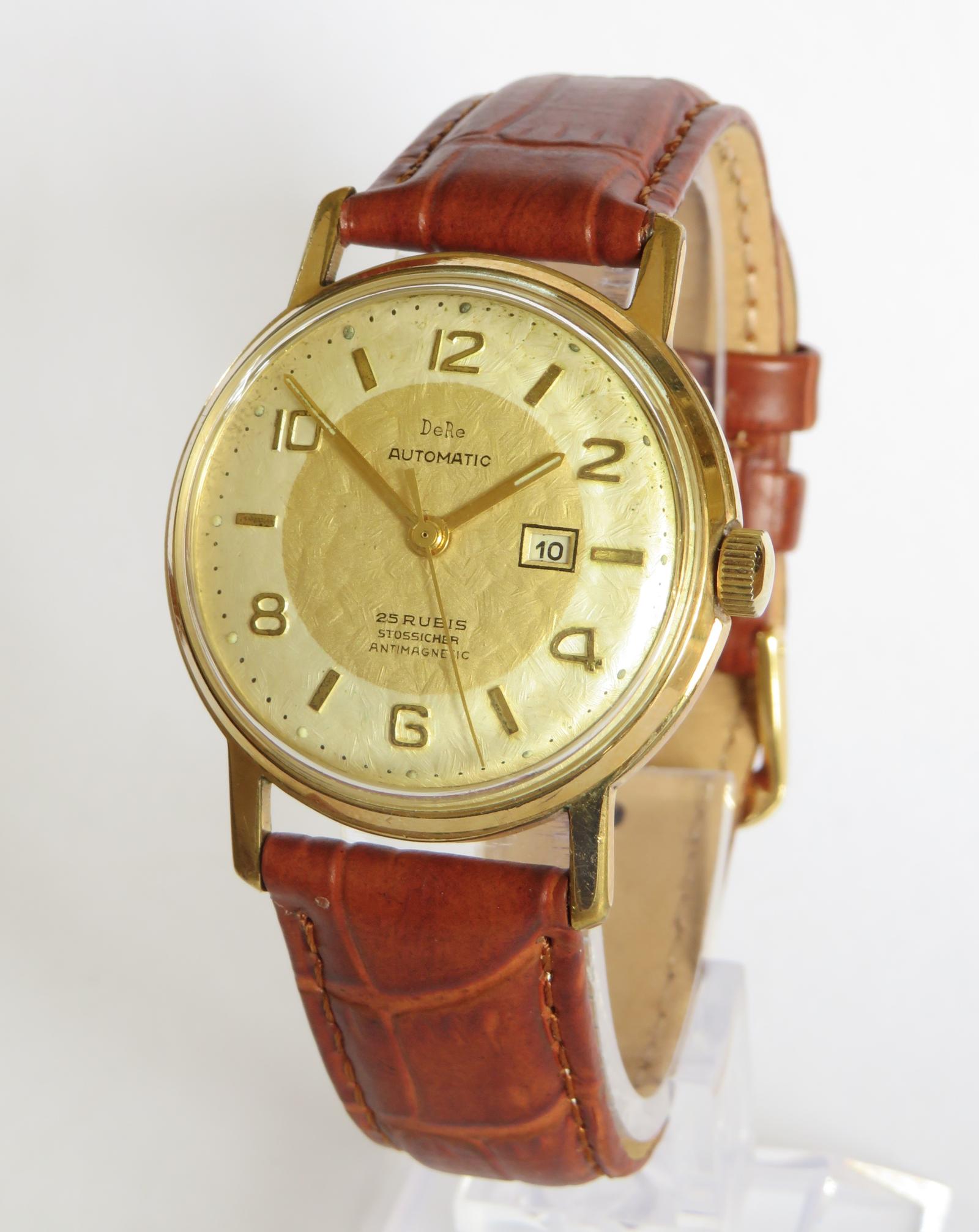 Watch: Gents 1950s Dere Automatic Wrist Watch (1 of 5) Watch: Gents 1950s Dere Automatic Wrist Watch (1 of 5)