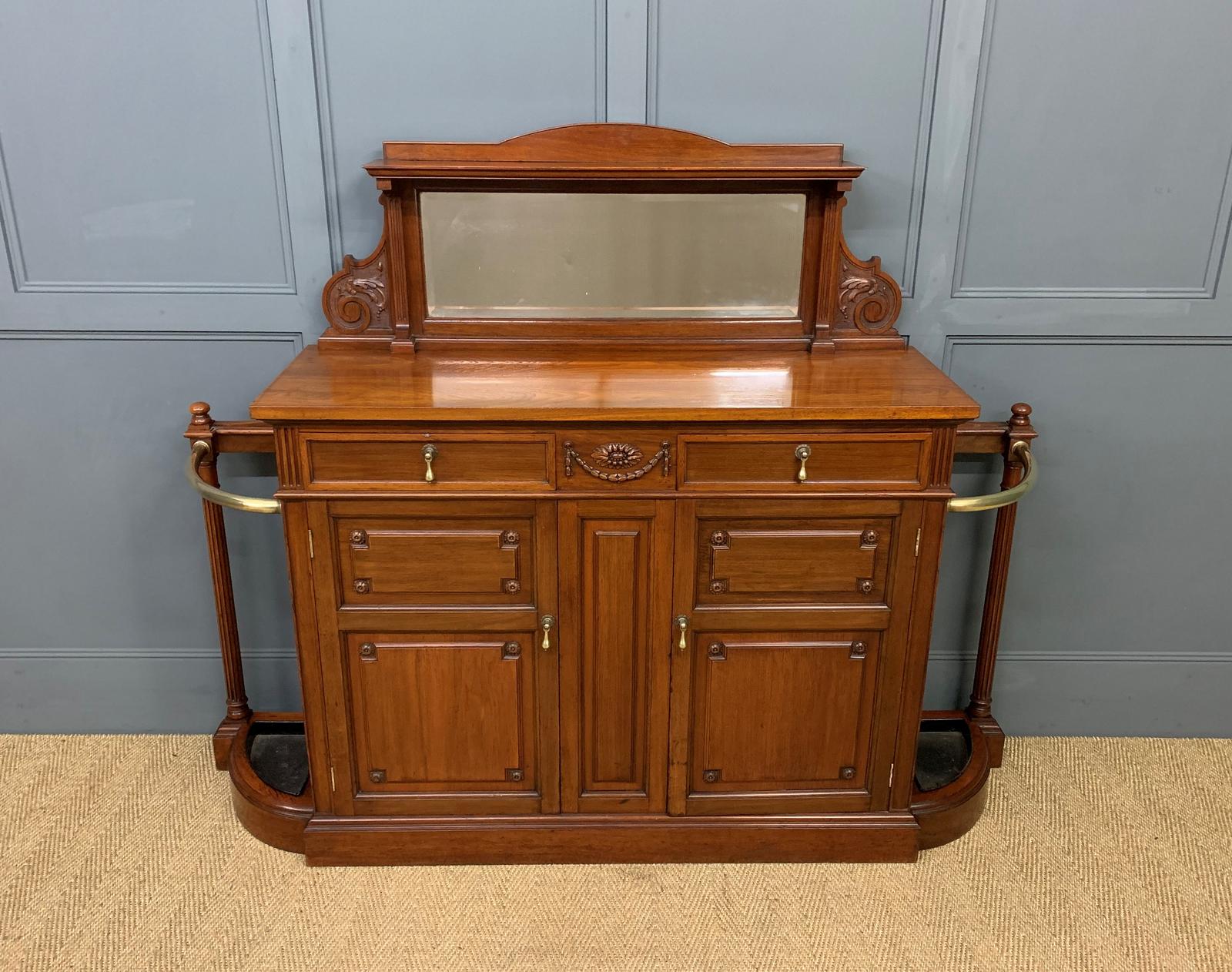 Shoolbred & Co Walnut Hall Cupboard (1 of 17) Shoolbred & Co Walnut Hall Cupboard (1 of 17)