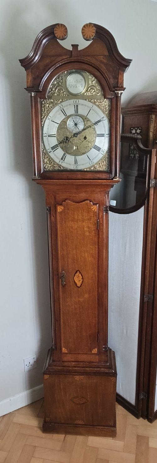 19thc Mahogany & Paterae Grandfather Longcase Clock 8 Day (1 of 13) 19thc Mahogany & Paterae Grandfather Longcase Clock 8 Day (1 of 13)