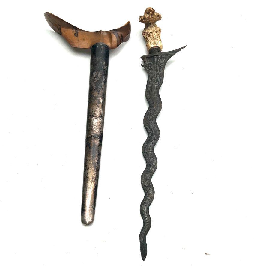Kris Dagger with Sacred Blade - 18th Century (1 of 26)