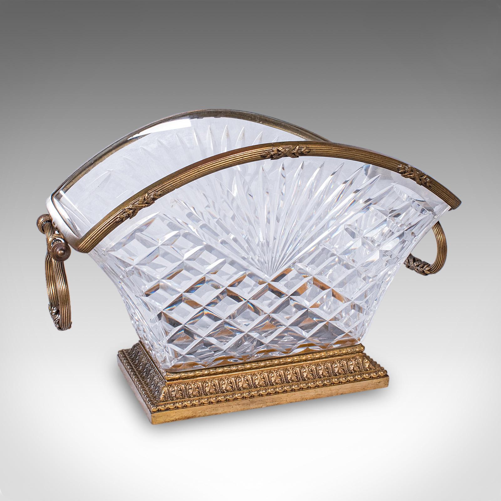 Antique Serving Dish, French, Cut Glass, Ormolu, Bowl, Empire Taste, Victorian (1 of 11) Antique Serving Dish, French, Cut Glass, Ormolu, Bowl, Empire Taste, Victorian (1 of 11)