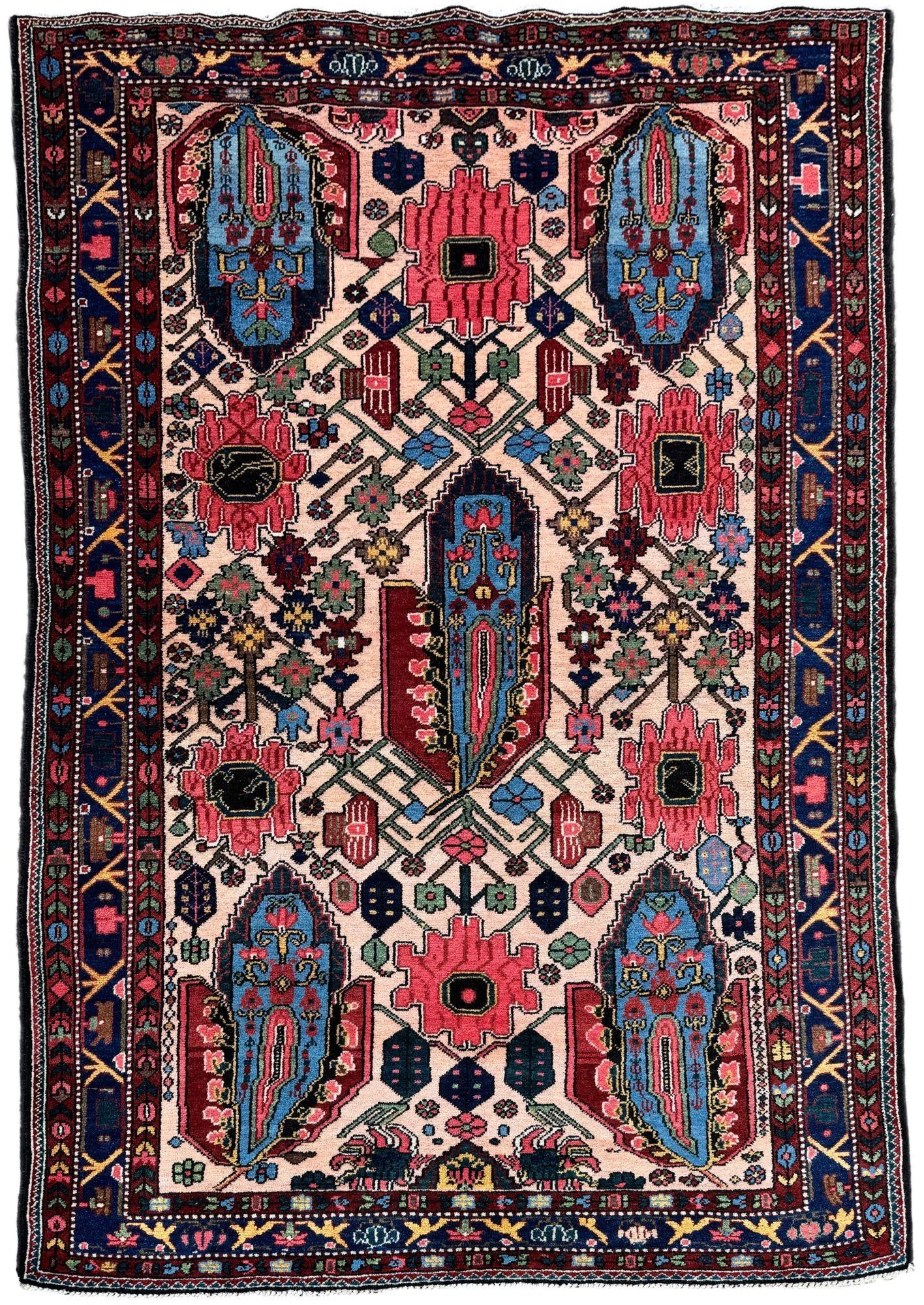 Antique Bakhtiar Rug (1 of 19)
