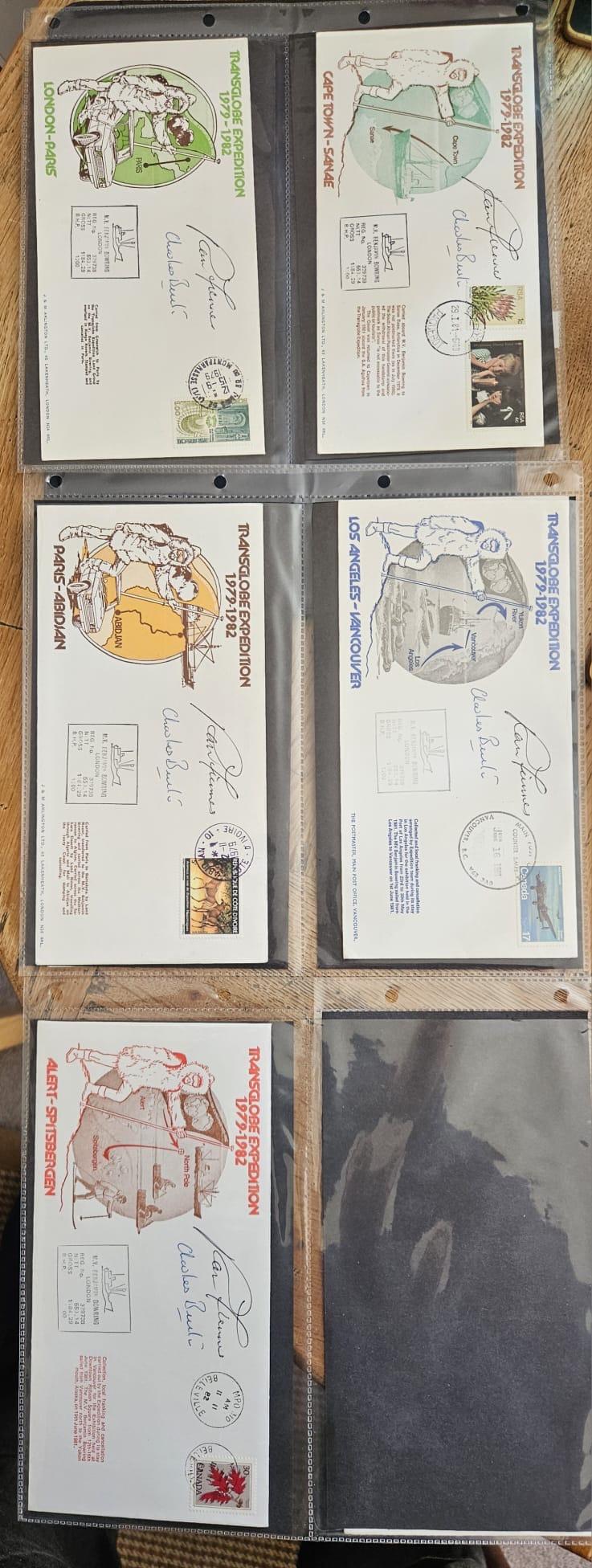 Transglobe Expedition 1979/1982 Envelopes (1 of 13)