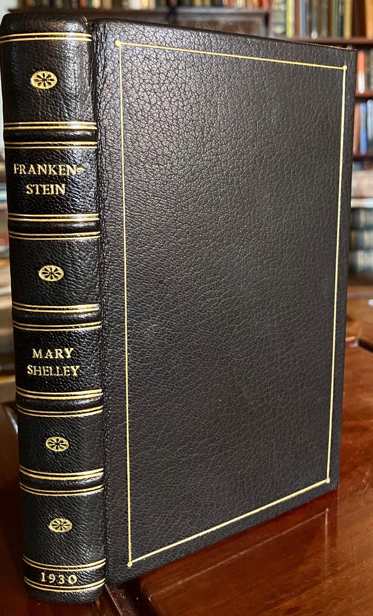 1930 Frankenstein The Modern Prometheus by Mary Shelley Full Leather + Slipcase (1 of 4)