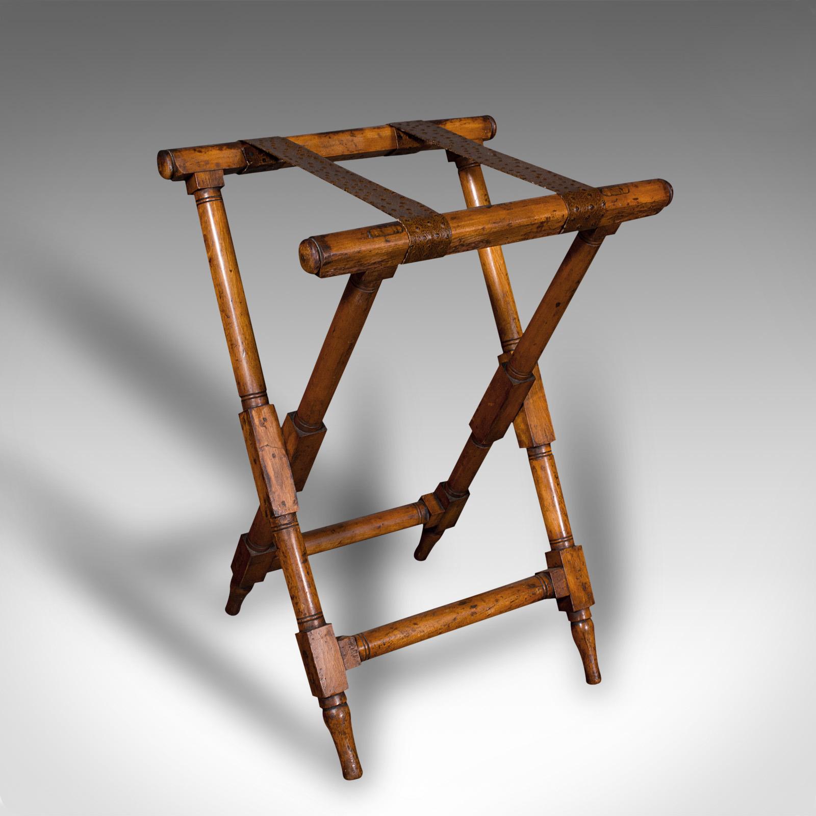 Antique Country House Luggage Stand, Scottish Valet, Wylie & Lochhead, Victorian (1 of 9) Antique Country House Luggage Stand, Scottish Valet, Wylie & Lochhead, Victorian (1 of 9)