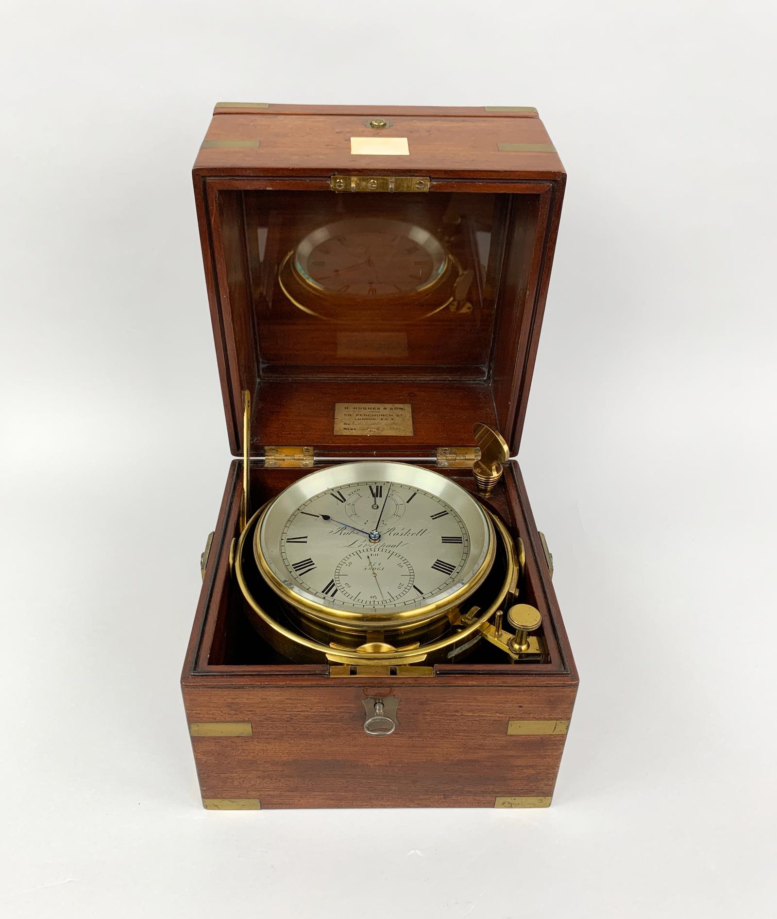Fine Quality 8 Day Marine Chronometer by Robert Roskell, Liverpool. c.1839 (1 of 20) Fine Quality 8 Day Marine Chronometer by Robert Roskell, Liverpool. c.1839 (1 of 20)