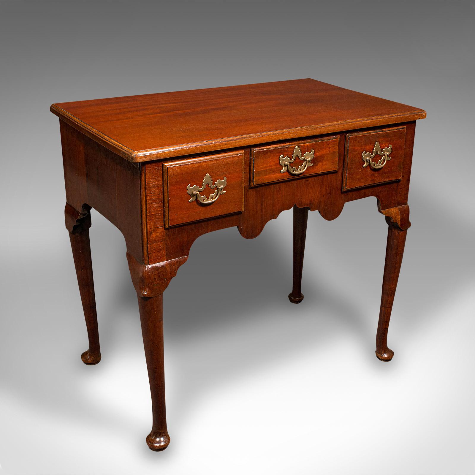 Small Antique Hall Table, English, Lowboy, Reception Hall, Side - Georgian, 1780 (1 of 10)