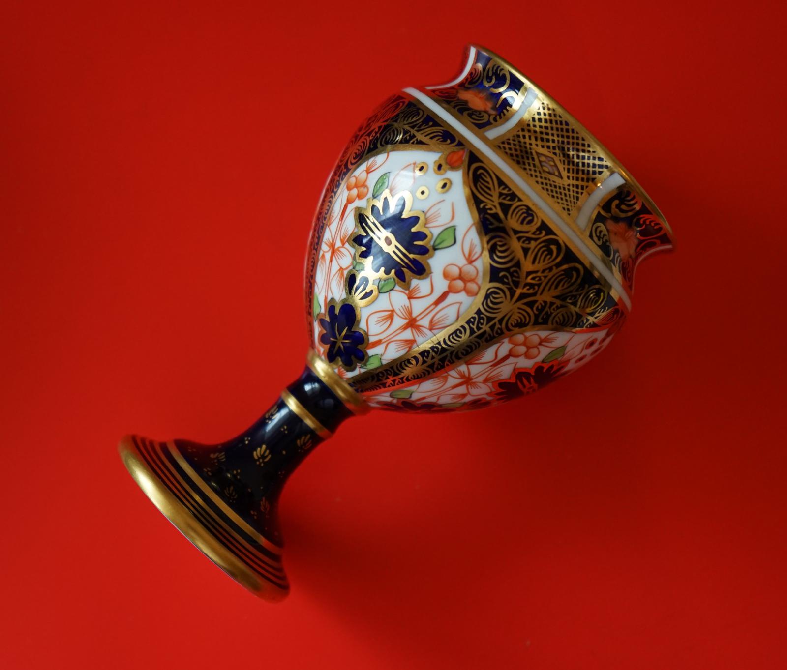 Antique Royal Crown Derby Miniature Imari Vase - Collectible / Ideal Gift c.1913 (1 of 11)