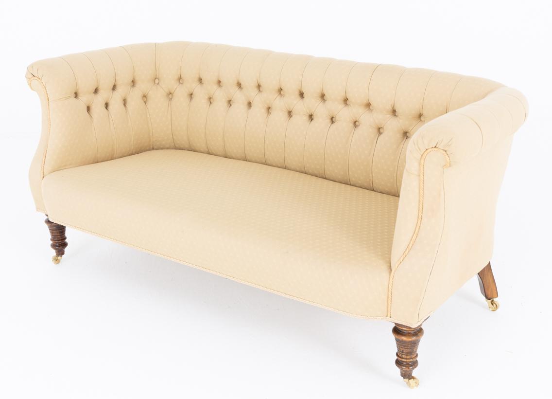Victorian Elegant Upholstered Chesterfield (1 of 6) Victorian Elegant Upholstered Chesterfield (1 of 6)