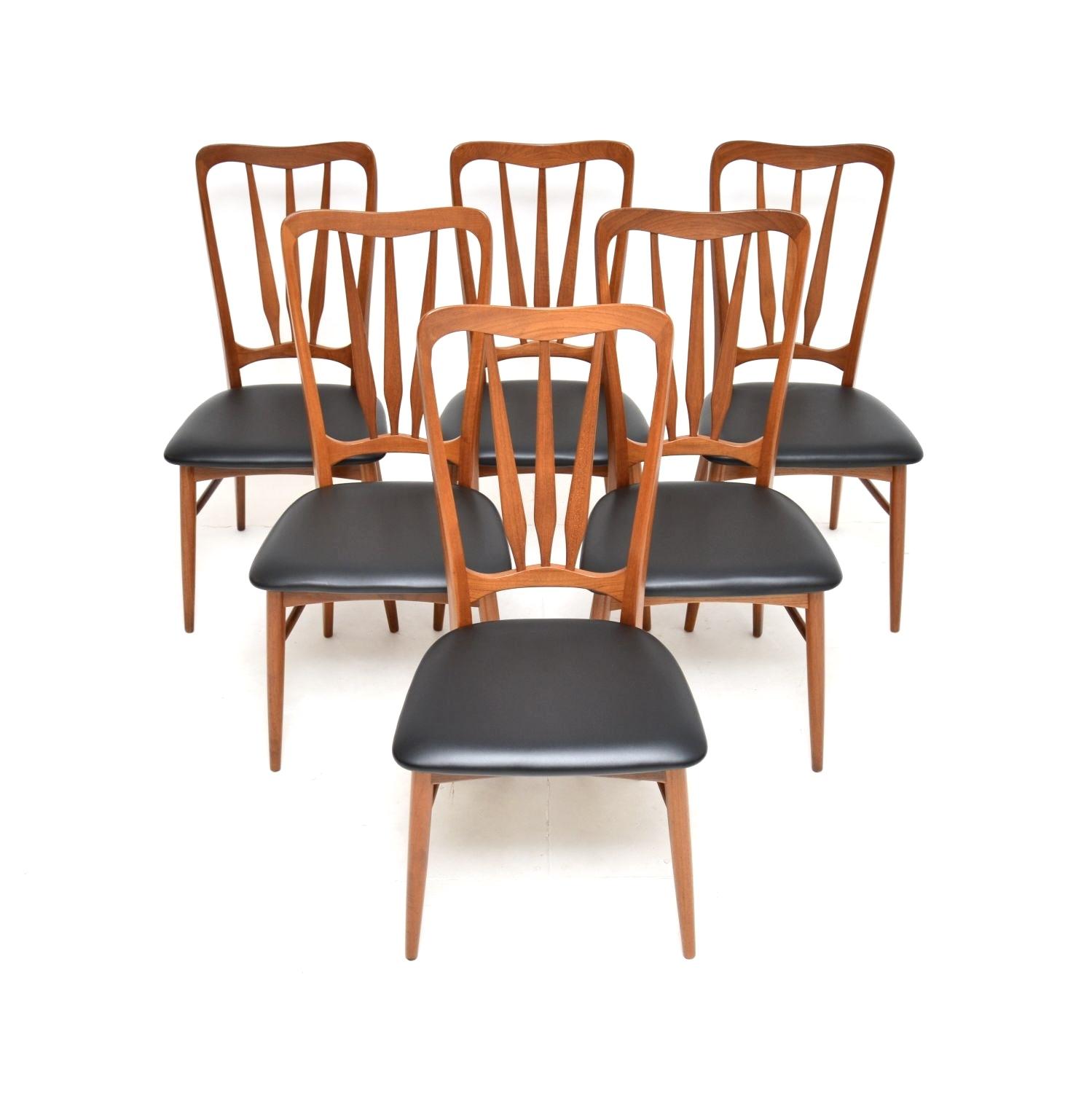 Set of Six Danish Teak ‘ingrid’ Dining Chairs by Niels Koefoed (1 of 9) Set of Six Danish Teak ‘ingrid’ Dining Chairs by Niels Koefoed (1 of 9)