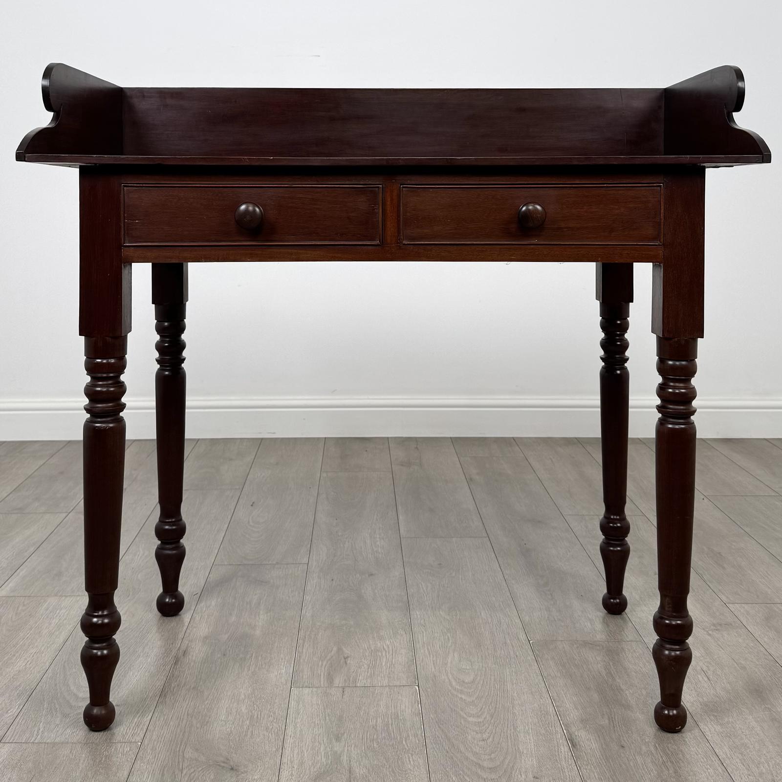 Antique 19th Century Victorian Writing Table In Mahogany (1 of 11) Antique 19th Century Victorian Writing Table In Mahogany (1 of 11)