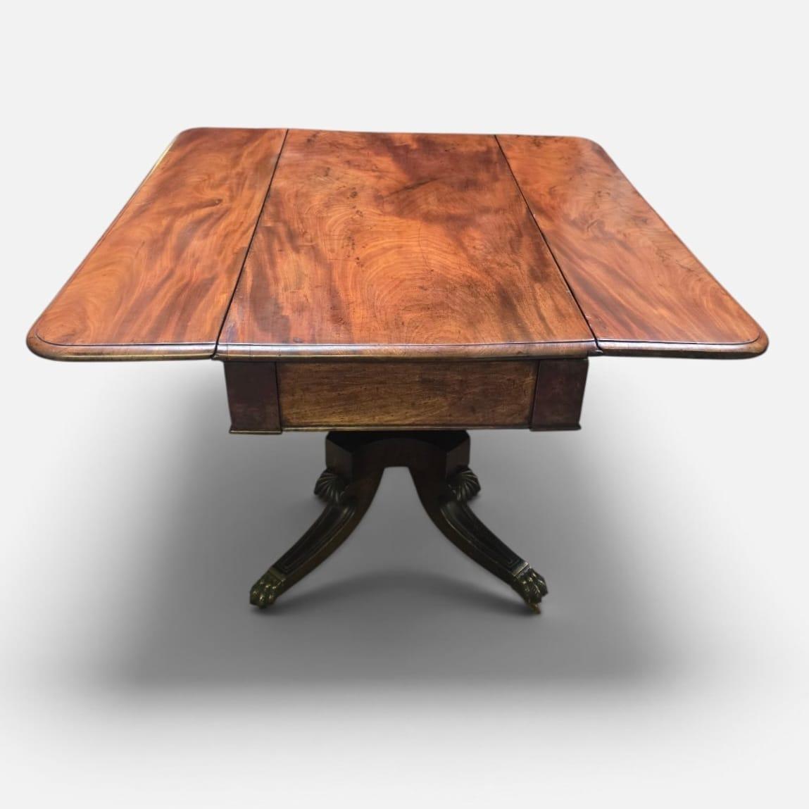 Antique Regency Mahogany Drop Leaf Dining / Sofa Table c.1820 (1 of 14) Antique Regency Mahogany Drop Leaf Dining / Sofa Table c.1820 (1 of 14)