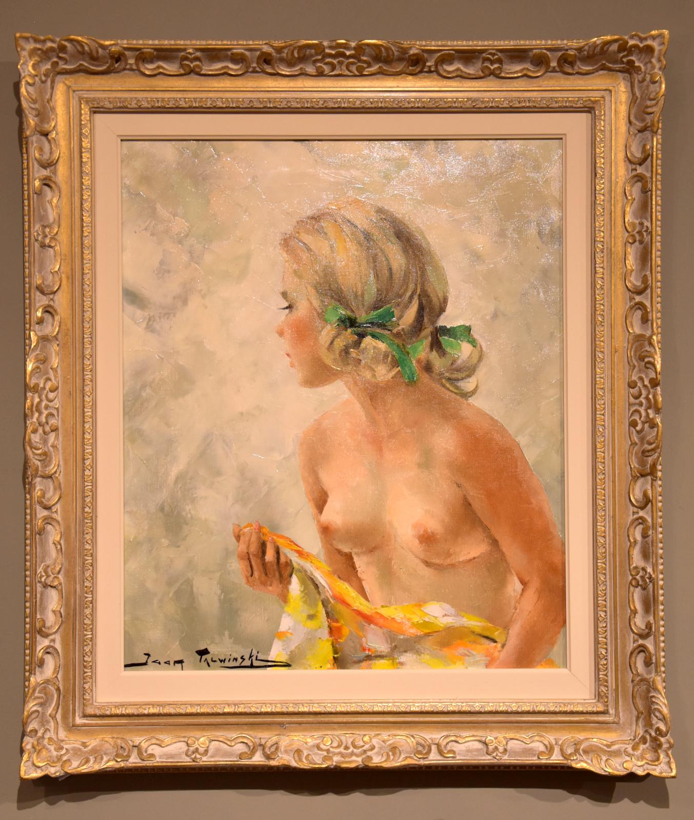 Oil Painting by Igor Talwinski "Ash Blonde Model, Nude Study" (1 of 5)