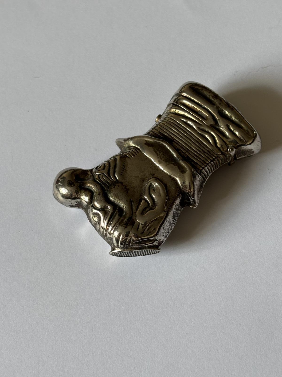 Novelty Cartoon Ally Sloper Metal Vesta Case Match Safe Case (1 of 8) Novelty Cartoon Ally Sloper Metal Vesta Case Match Safe Case (1 of 8)