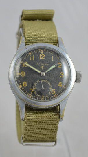 Record Wristwatch British Military Issue WW2 (1 of 5) Record Wristwatch British Military Issue WW2 (1 of 5)