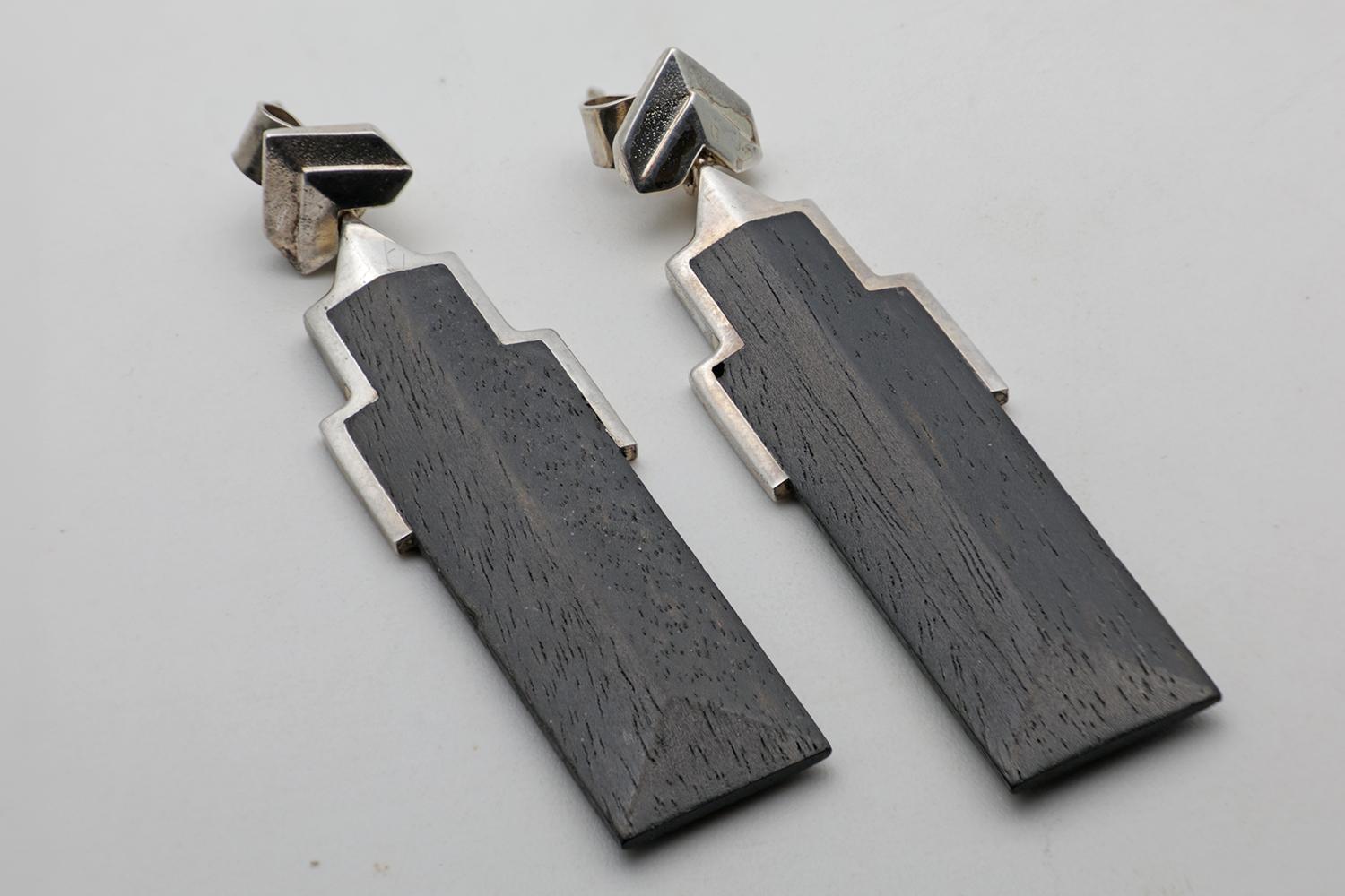 Rare Lapponia Earrings by Bjorn Weckstrom (1 of 2)