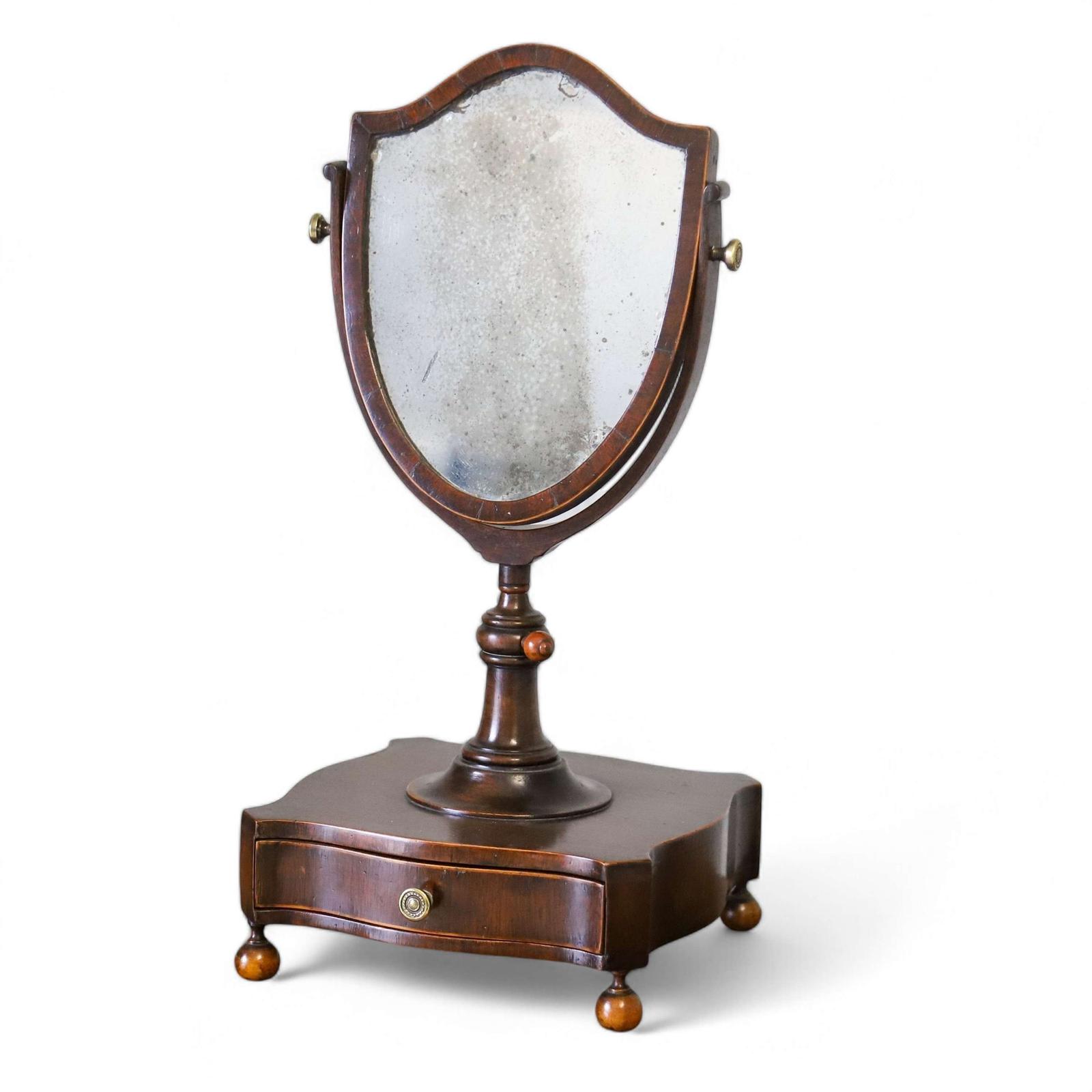 Early 19C c1810 Gentleman’s Counter Shaving Stand Single Drawer (1 of 9)