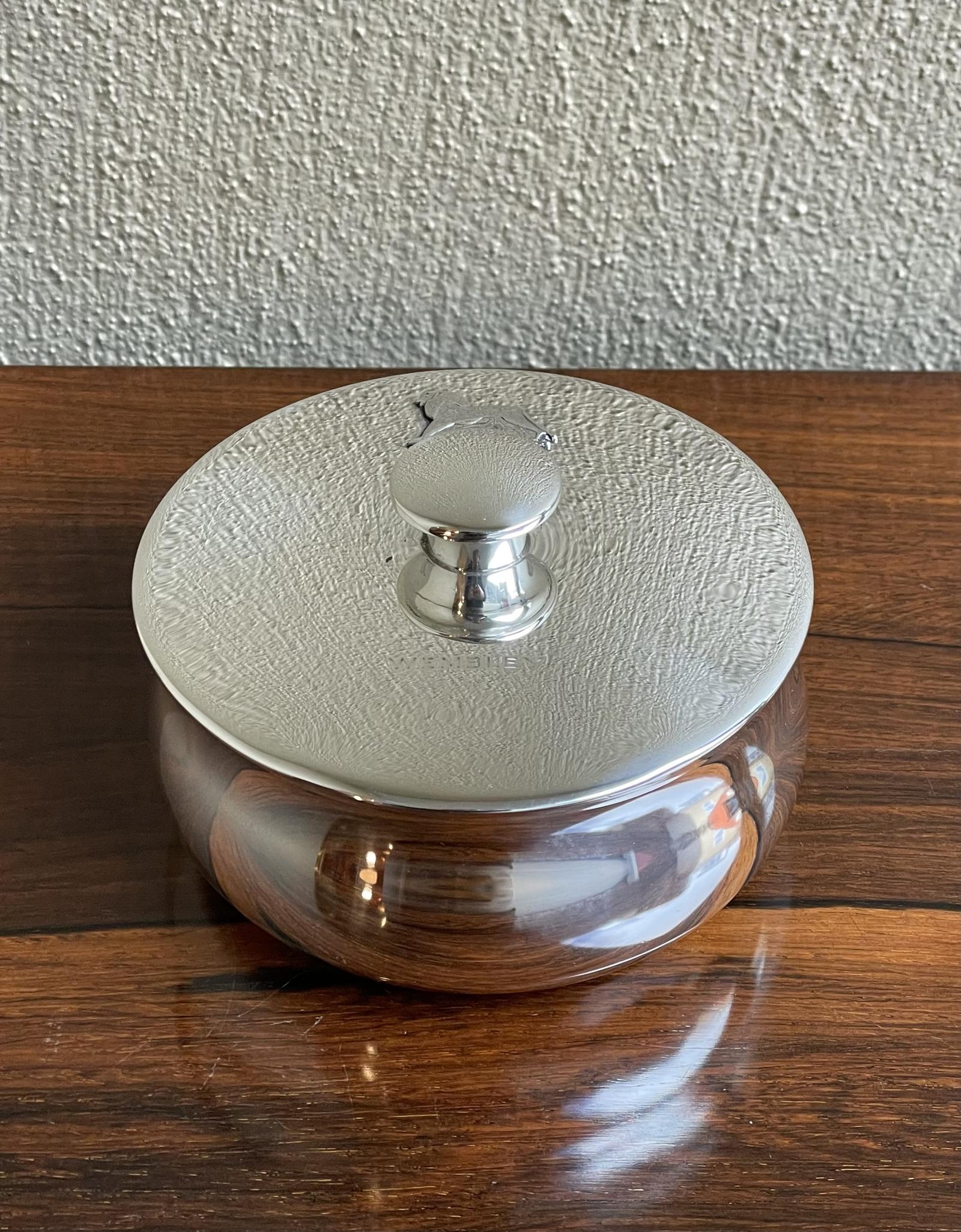 Rare George VI Silver Table Pot Gift from Sir Arthur Elvin (1 of 7)