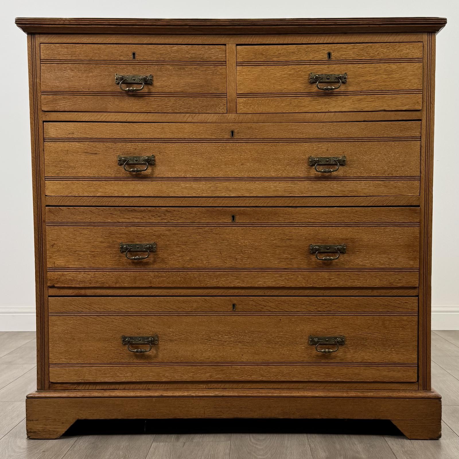 Antique 20th Century Oak Chest Of Drawers By Maple & Co (1 of 12)
