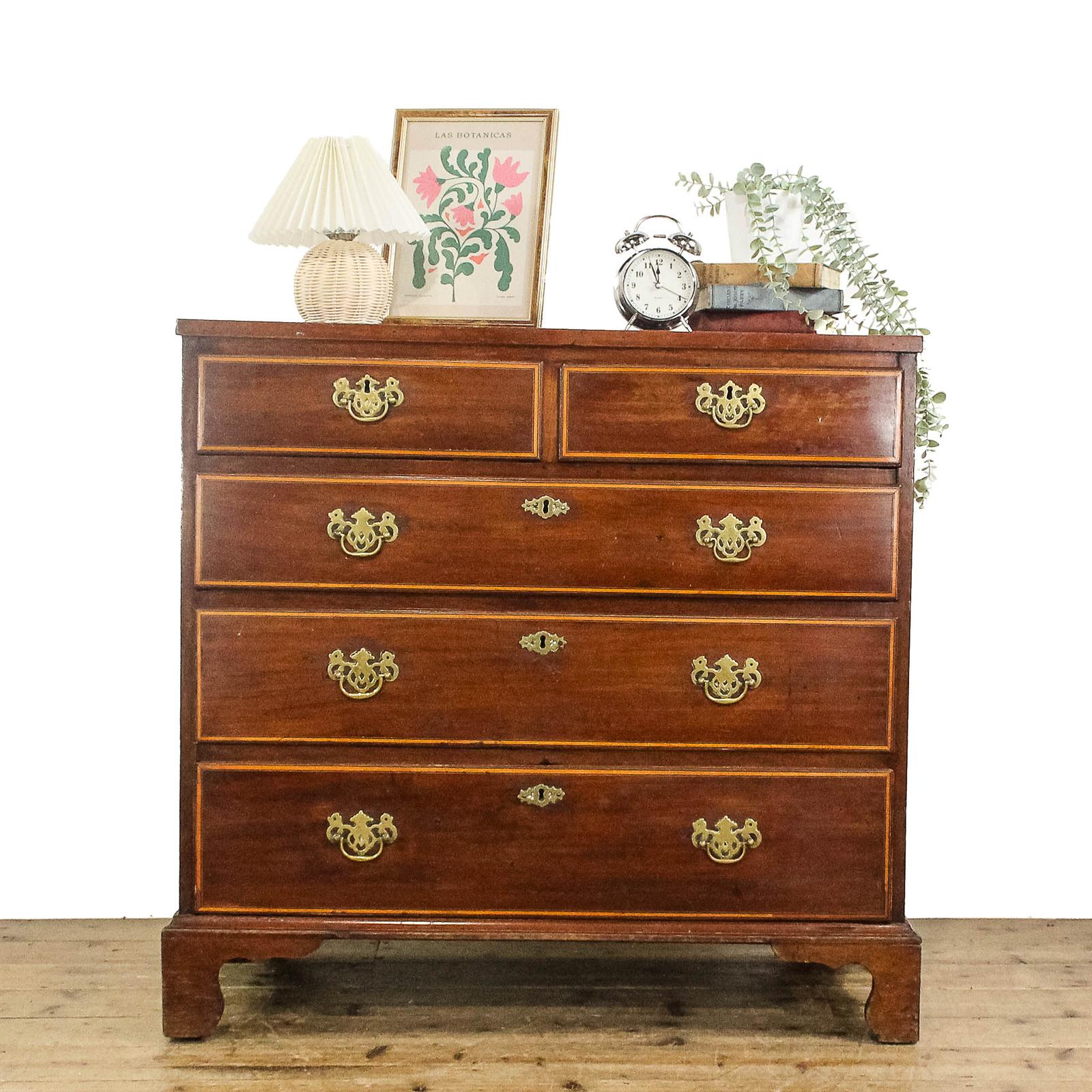 Antique George III Mahogany Chest of Drawers (1 of 14) Antique George III Mahogany Chest of Drawers (1 of 14)
