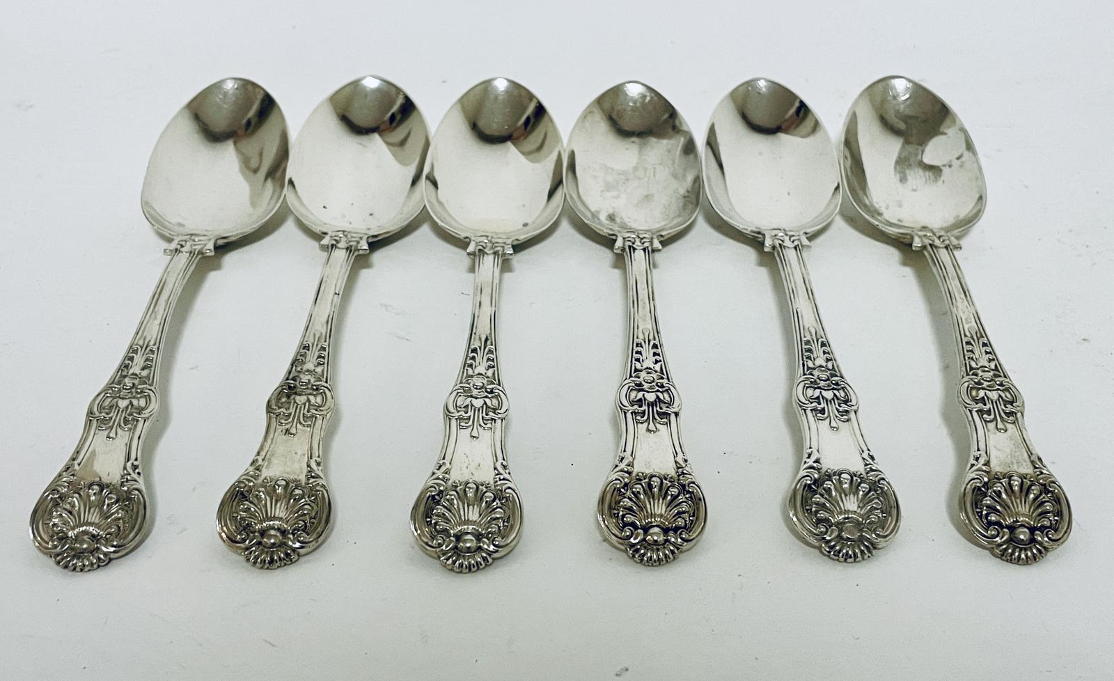 Set of Six Georgian Silver Tablespoons (1 of 15) Set of Six Georgian Silver Tablespoons (1 of 15)